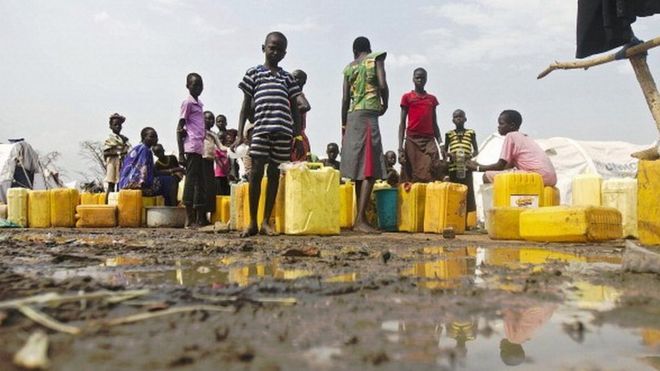 Беженцы из Южного Судана в Уганде