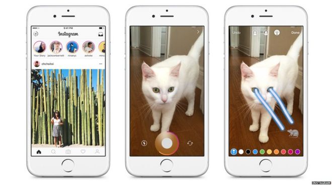 Instagram's new stories feature