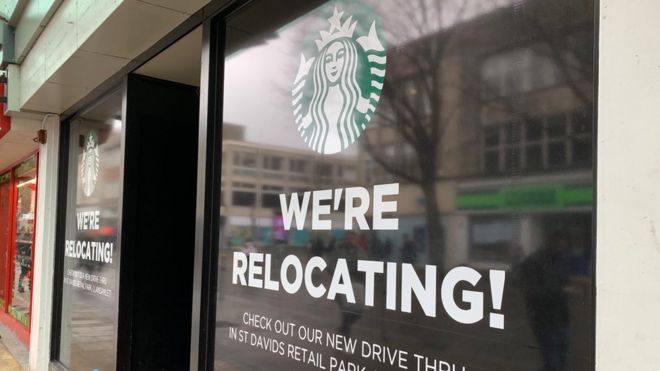 Сайт Starbucks Суонси закрылся в конце 2018 года