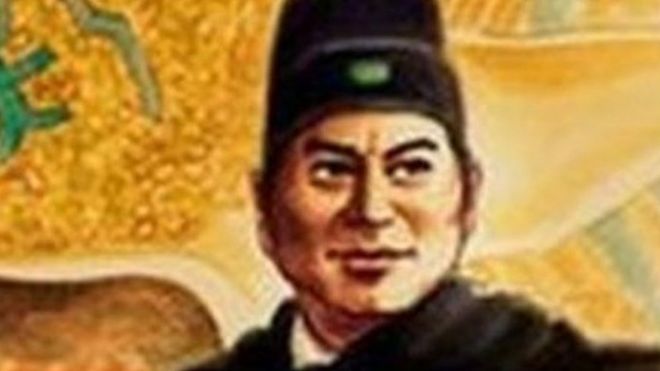 Portrait of Chinese admiral Zheng He