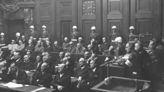 Нюрнбергский процесс фото подсудимых с именами