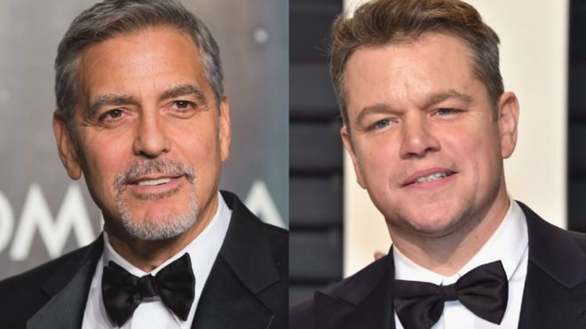 جورج كلوني ومات ديمون يشاركان في مهرجان البندقية السينمائي