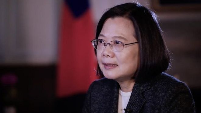 在剛結束的2020年台灣大選中贏得連任的總統蔡英文接受BBC專訪，就此次大選和兩岸關係等議題表達看法。