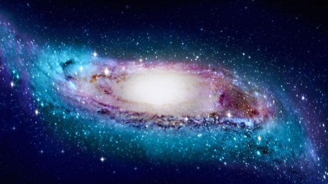 Mapa tridimensional da Via Láctea