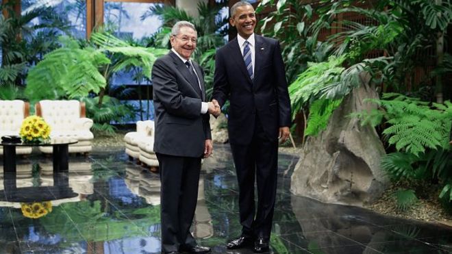 Castro et Obama