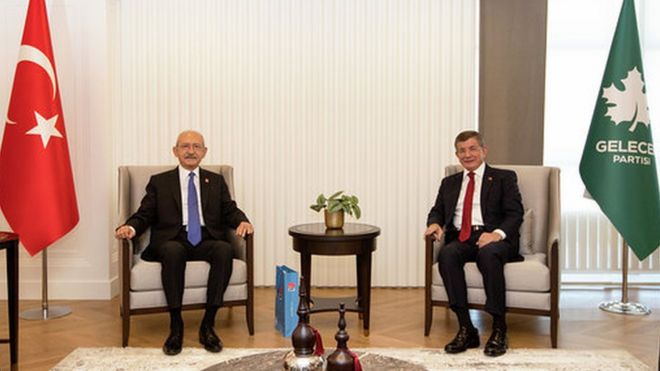 Kılıçdaroğlu ve Davutoğlu, 15 Eylül Salı günü yaklaşık 2 saat süren bir görüşme gerçekleştirdi