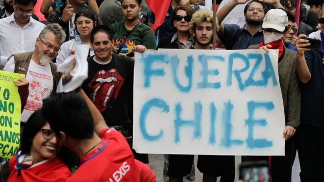 Protestas en Chile