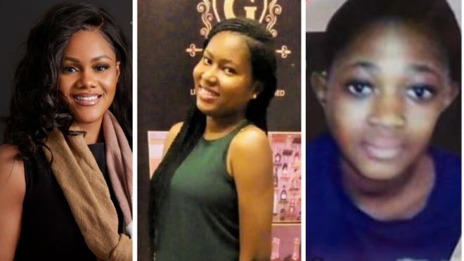 Fotos of some young women wey dia rape mata shake Nigeria