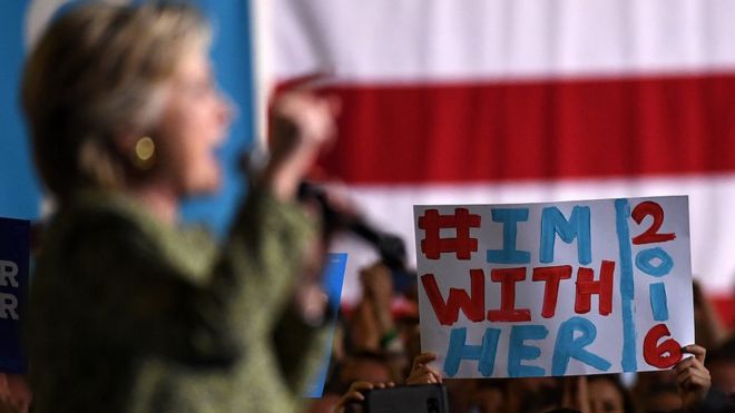Клинтон проводит кампании в Лас-Вегасе