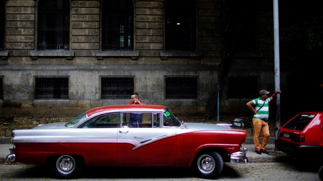 Кубинские таксисты