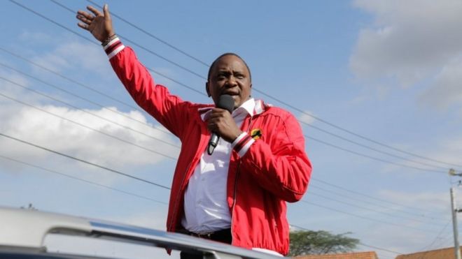 Kenya election: Kenyatta re-elected in disputed poll