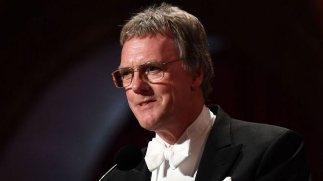 Peter Ratcliffe na cerimônia do Prêmio Nobel em 10 de dezembro de 2019