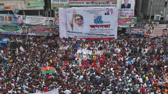 পল্টনে বিএনপির সমাবেশ