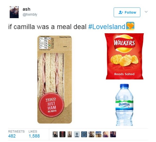 Twitter: если бы Камилла была едой