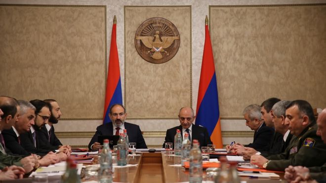 Paşinyan Qarabağa gedib