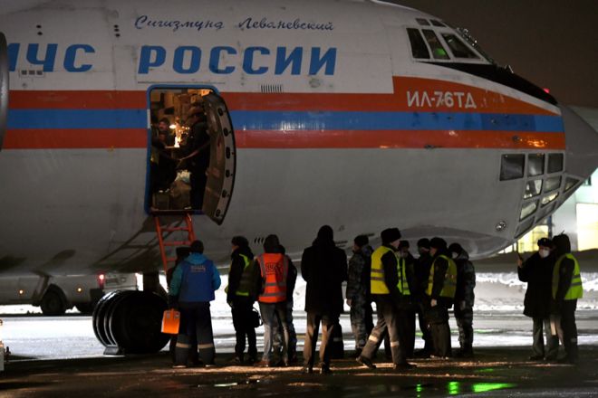 Самолет из Ирака приземлился на аэродроме в Раменском