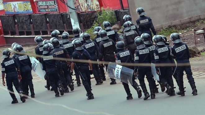 Police in Cameroon