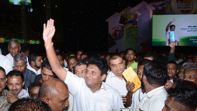 ஐக்கிய தேசியக் கட்சியின் ஜனாதிபதி வேட்பாளர் சஜித் பிரேமதாஸ