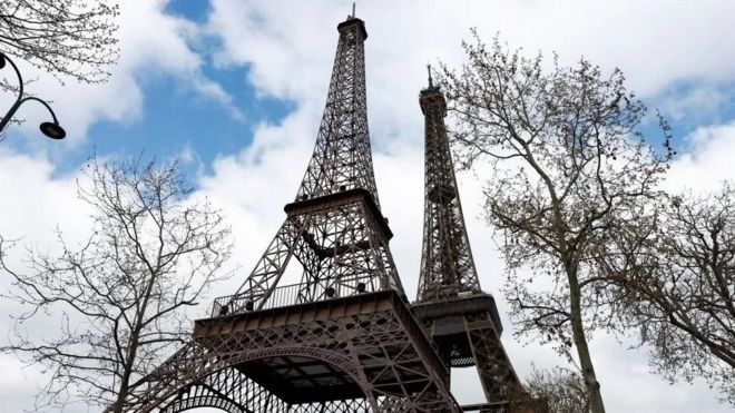 همتای کوچک برج ایفل در پاریس