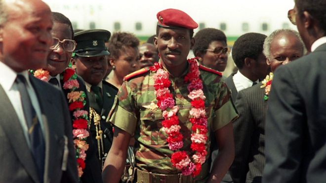 Thomas Sankara in Burkina Faso