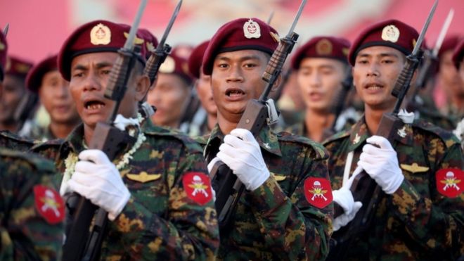 Myanmar soldiers (file picture)