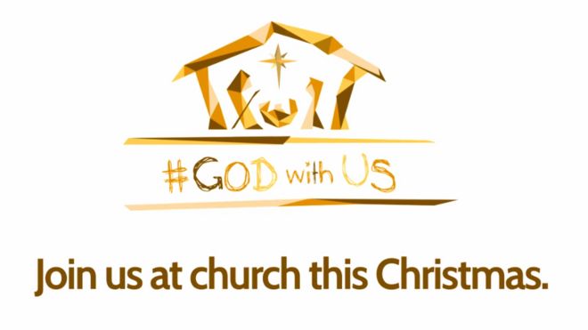 Логотип интернет-маркетинга англиканской церкви, #godwithus