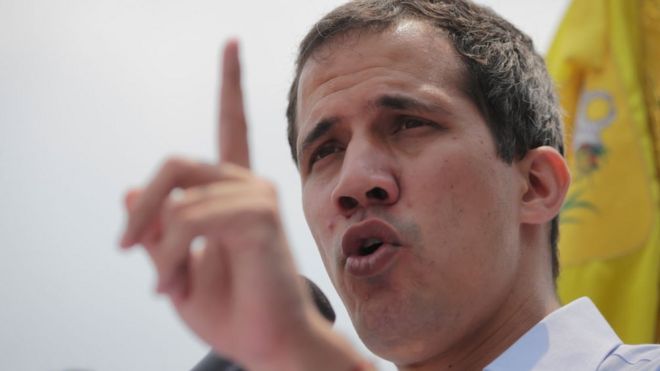 Juan Guaidó.