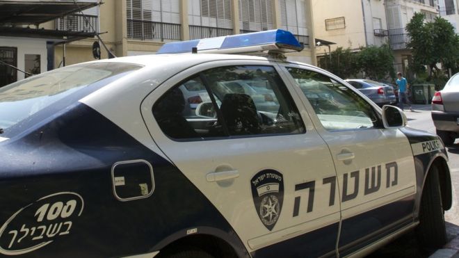 Израильская полицейская машина (файл)