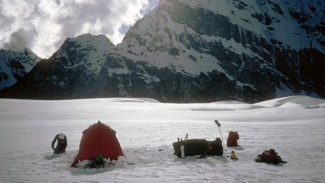 Палатка альпинистов