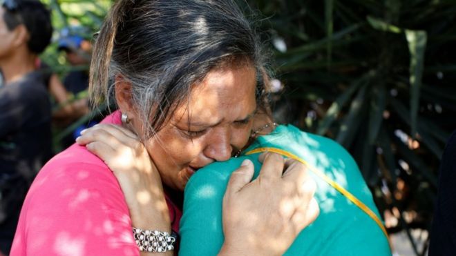 mujer llorando