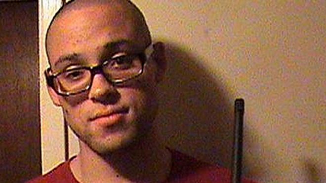 Screen grabbed image taken from the myspace page of Chris Harper-Mercer, the gunman who opened fire inside a classroom at a rural Oregon college