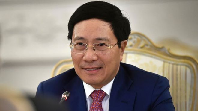 Phó Thủ tướng kiêm Ngoại trưởng Phạm Bình Minh