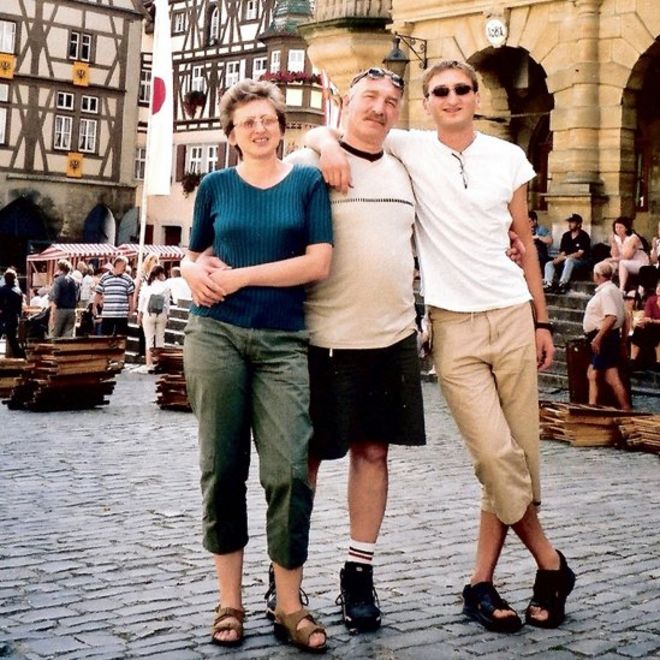 Юлия, Влад и Барух в Германии