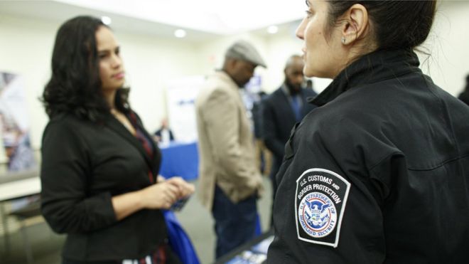 مامور مرزبانی آمریکا