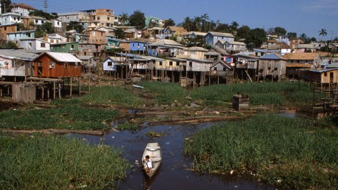Favela em Manaus, Amazonas