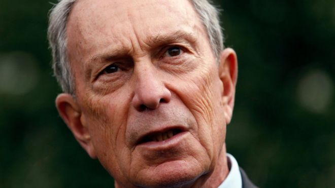 Michael Bloomberg, who is considering running for US president