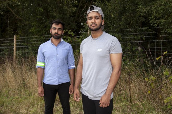 Brothers Jamal, 23, and Faiz Chughtai, 21, from Hall Green, Birmingham.