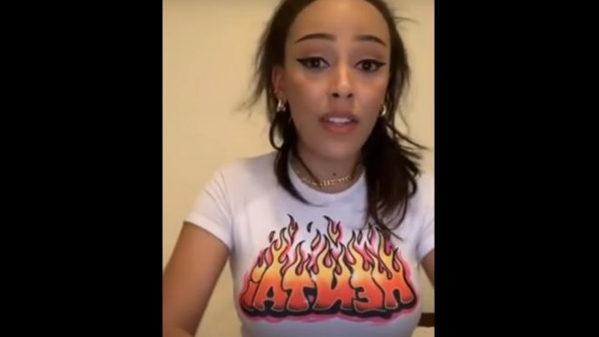 Инстаграм Doja Cat в прямом эфире