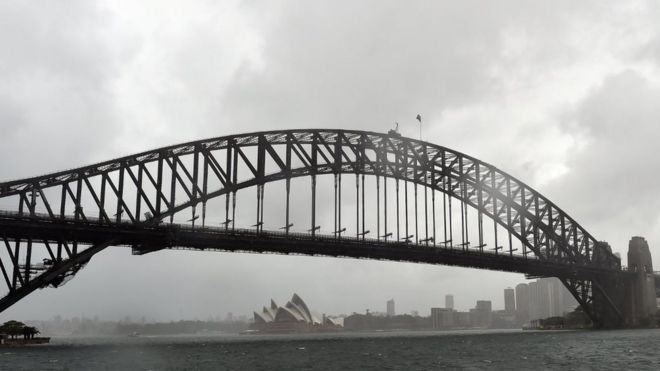 Мост Харбор-бридж в Сиднее