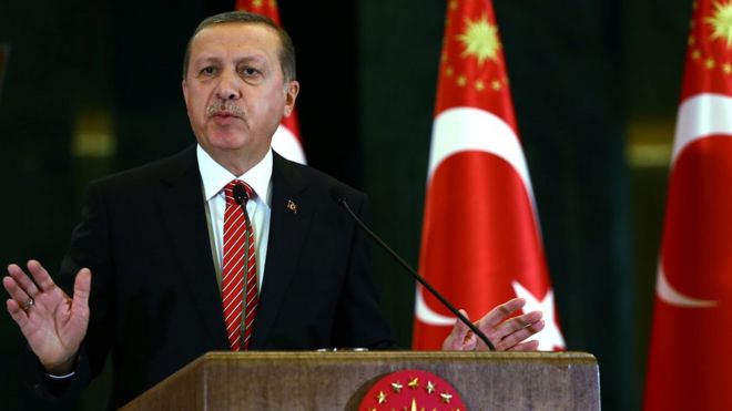 Президент Турции Реджеп Тайип Эрдоган, 24 ноября 15