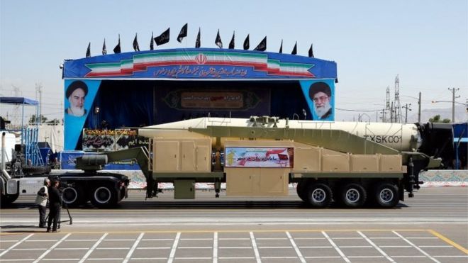 Иранский военный парад в Тегеране (22/09/18)