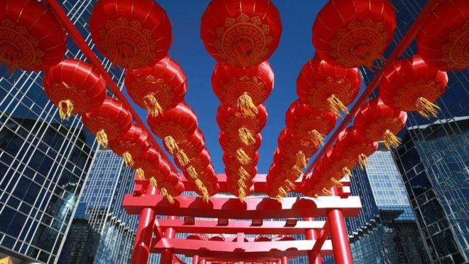 北京王府井(新華社圖片)