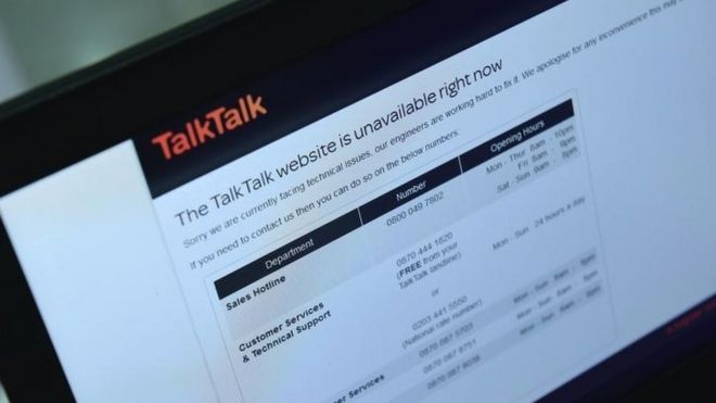 Снимок экрана TalkTalk