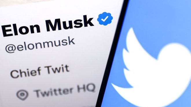 Elon Musk says Twitter blue tick to be revamped - BBC News