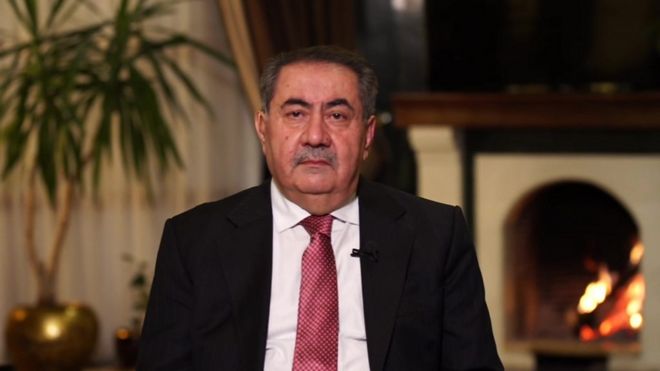 هوشيار زيباري السياسي العراقي الكردي ووزير الخارجية السابق
