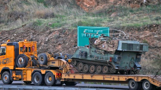 الجيش الإسرائيلي أرسل معدات على الحدود مع لبنان