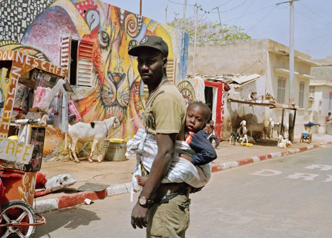 Баду и Мухаммед в Медине в Дакаре, Сенегал