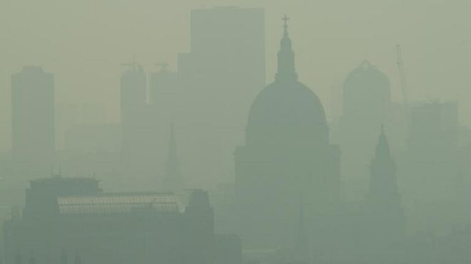 zagađeni London