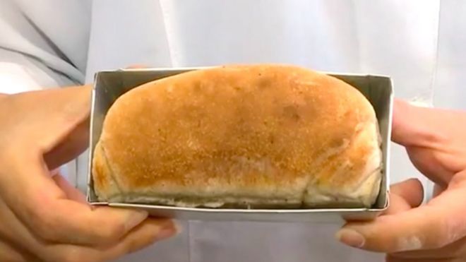 Pão feito com farinha de barata
