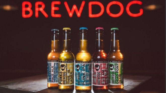 Захват экрана BrewDog